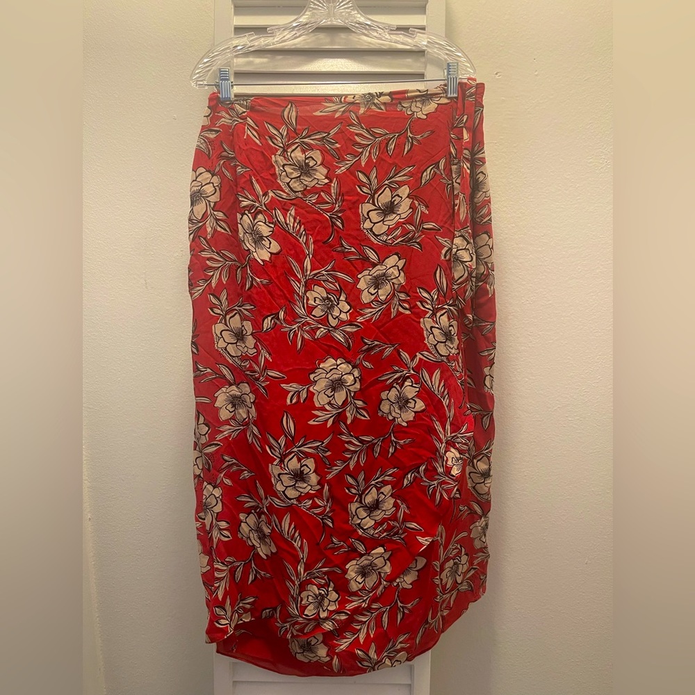August Max Woman plus size wrap skirt 18W